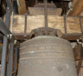 saniertes altes Glockenjoch aus Holz